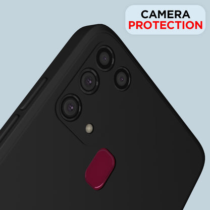 Black Matte mobile cover for Samsung M31/M31 Prime/F41 – Pikkme – photo 5