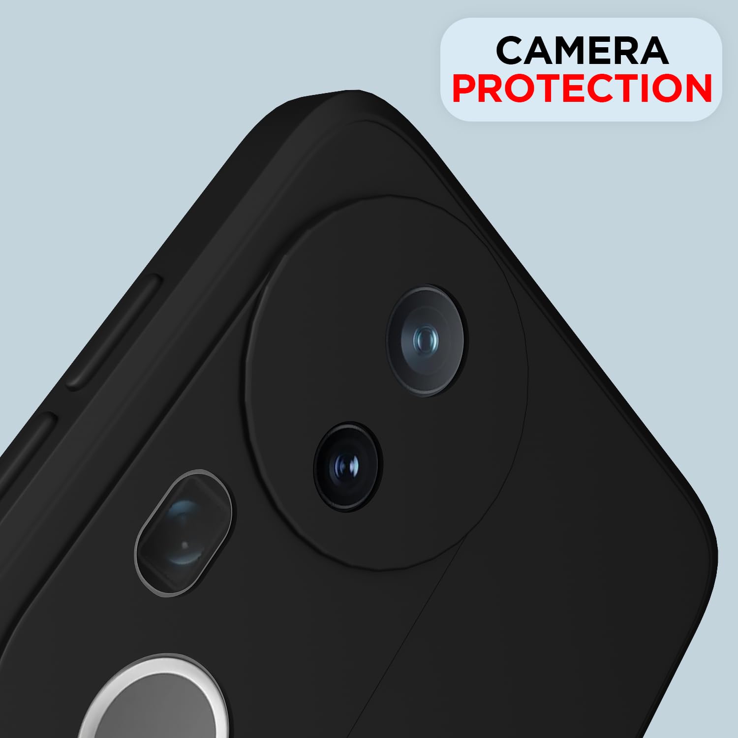Pikkme black back cover for Vivo T4 Ultra 5G – photo 5