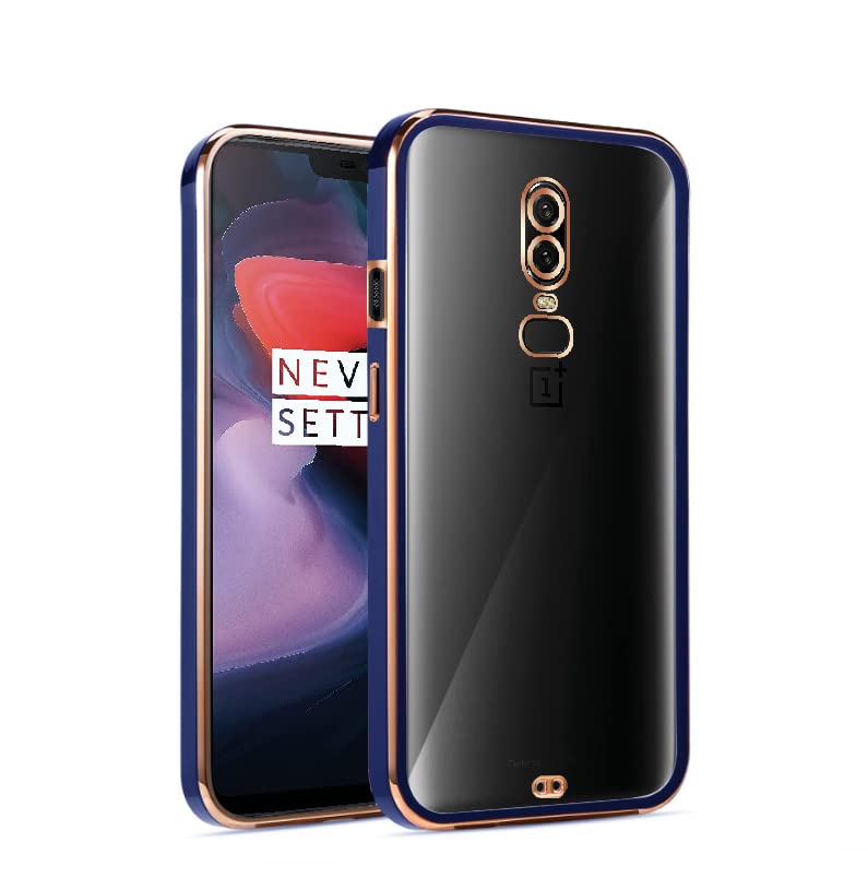 OnePlus 6 phone cover in blue by Pikkme
