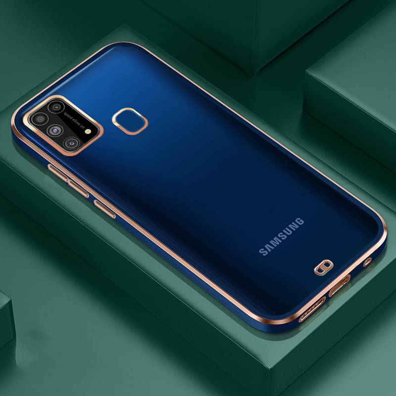 Pikkme Samsung M31/M31 Prime/F41 Chrome blue mobile back cover – photo 4
