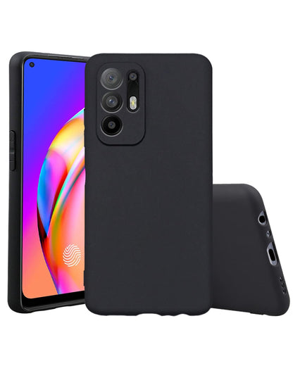 Pikkme black mobile cover for Oppo F19 Pro Plus