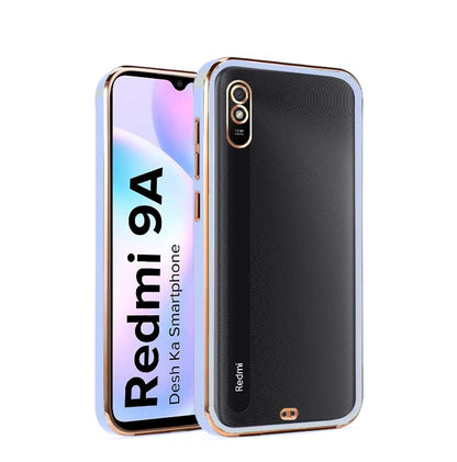 Pikkme purple Chrome back cover for Redmi 9A/9i/9A Sport