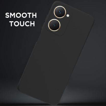 iQOO Z9 Lite 5G/Vivo T3 Lite 5G/Vivo Y18/Y18e/Y03 Matte mobile cover in black by Pikkme – photo 2