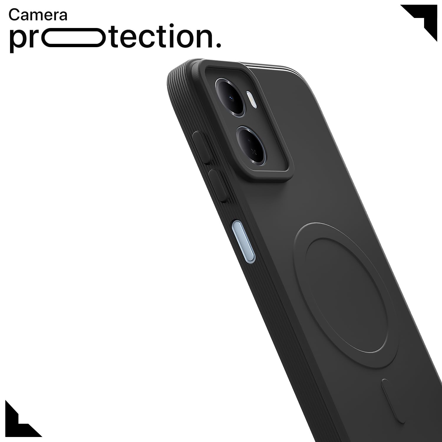 Redmi 15A 5G mobile back cover in black by Pikkme – photo 5