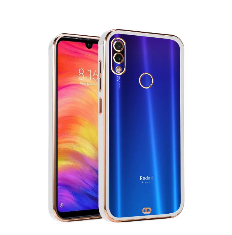 White back cover for Redmi Note 7/Note 7 Pro/Note 7s – Pikkme