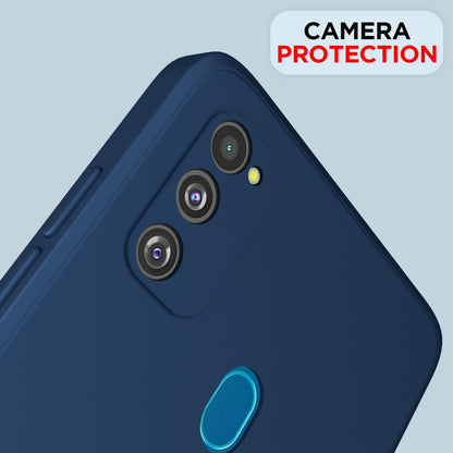 Pikkme Samsung M21/M30s/M21 2021 Matte blue mobile cover – photo 5