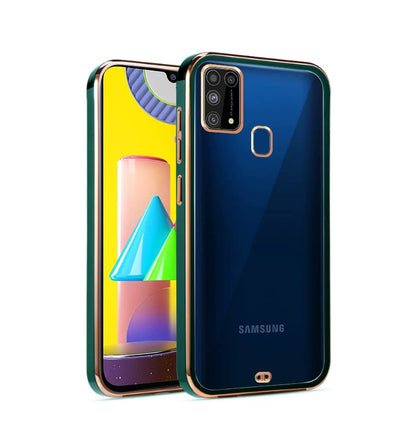 Green Chrome phone cover for Samsung M31/M31 Prime/F41 – Pikkme