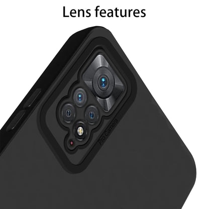 Pikkme Redmi Note 11/Note 11s Liquid Silicone black phone cover – photo 5