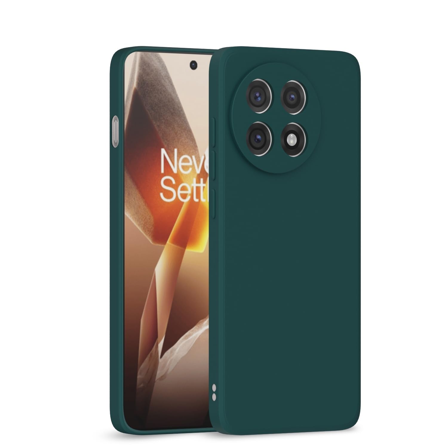 OnePlus 13R 5G phone cover in green by Pikkme
