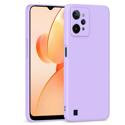 Pikkme Realme C31 Matte purple mobile back cover
