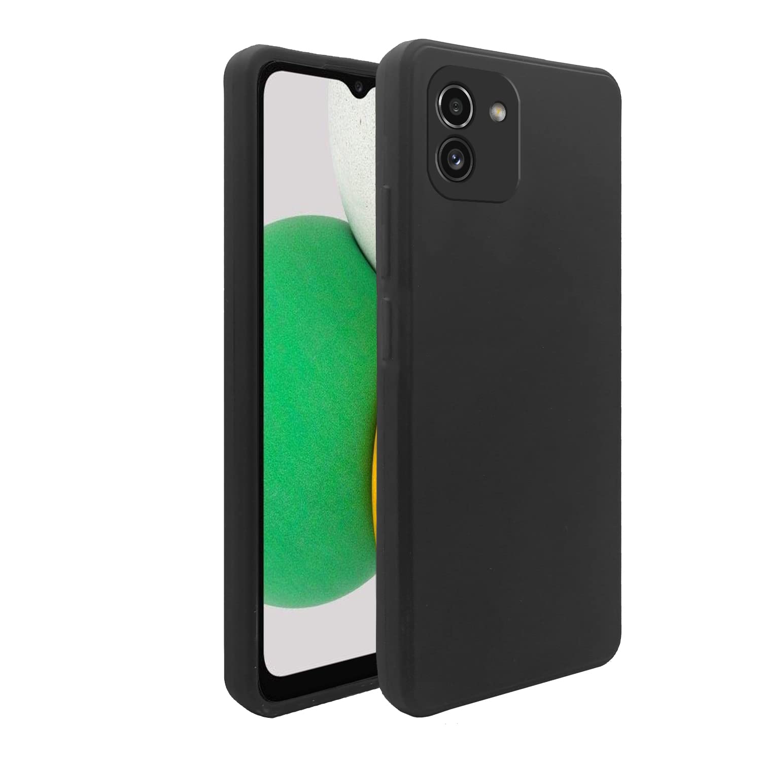 Pikkme Samsung A03 black back cover
