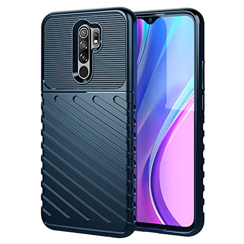 Pikkme Redmi 9 Prime Matte blue mobile back cover – photo 2