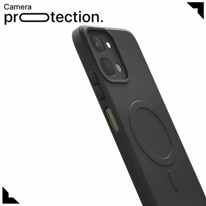 Vivo T5x/Y51 Pro/iQOO Z11x 5G MagSafe mobile cover in black by Pikkme – photo 5