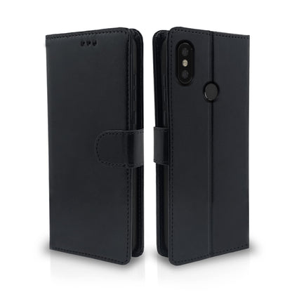 Mi A2 mobile flip cover in black by Pikkme