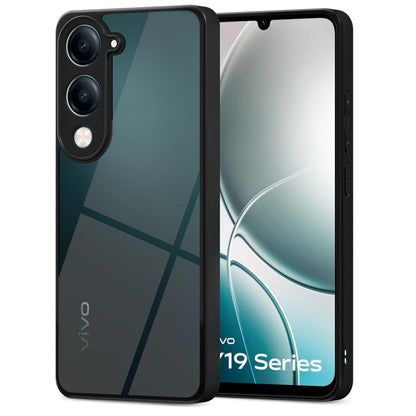 iQOO Z10 Lite 5G/Vivo T4 Lite 5G/Y19 5G/Y19e/Y04 4G/Y29s 5G Hybrid phone cover in black by Pikkme