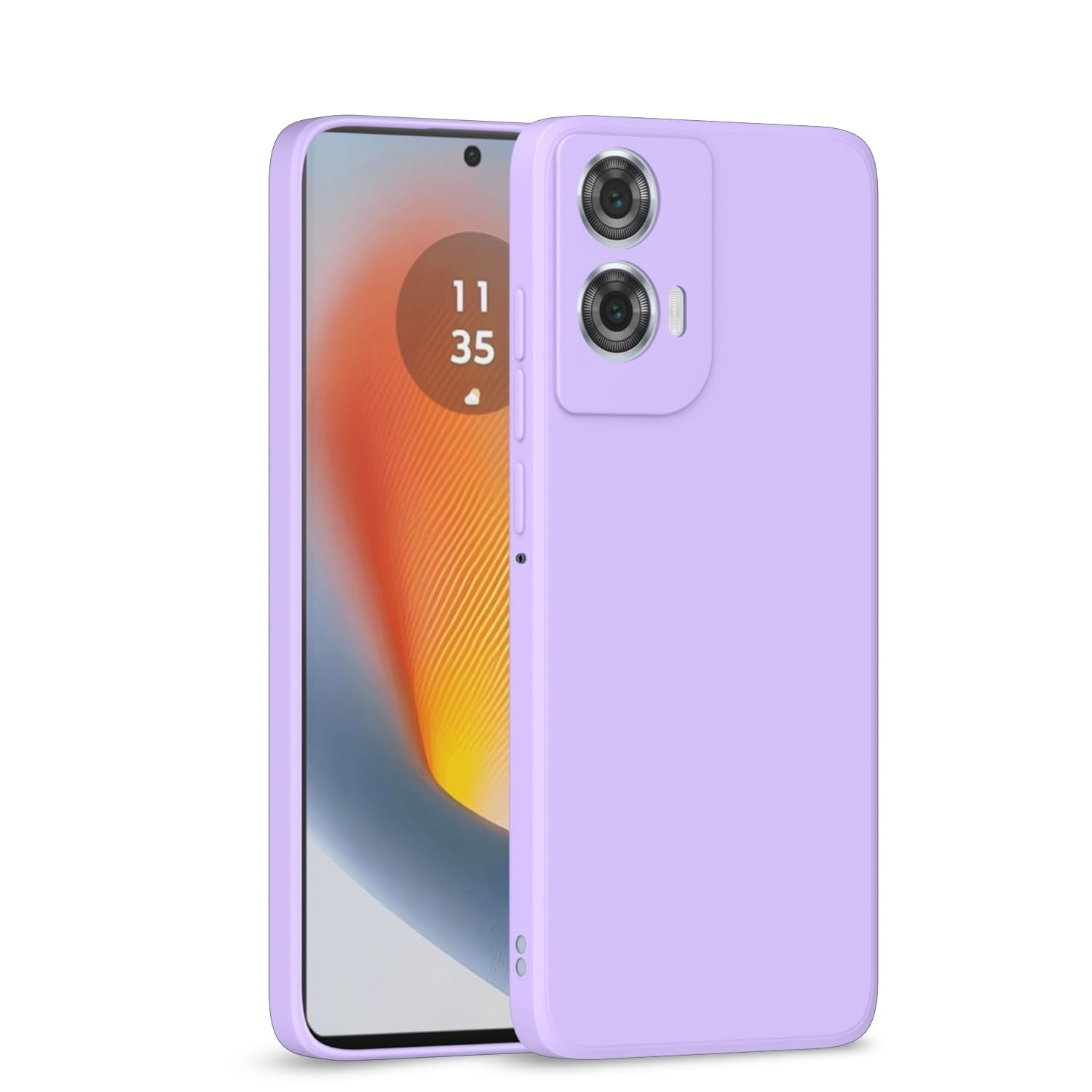 Moto Edge 50 Fusion/G96 5G Matte back cover in purple by Pikkme