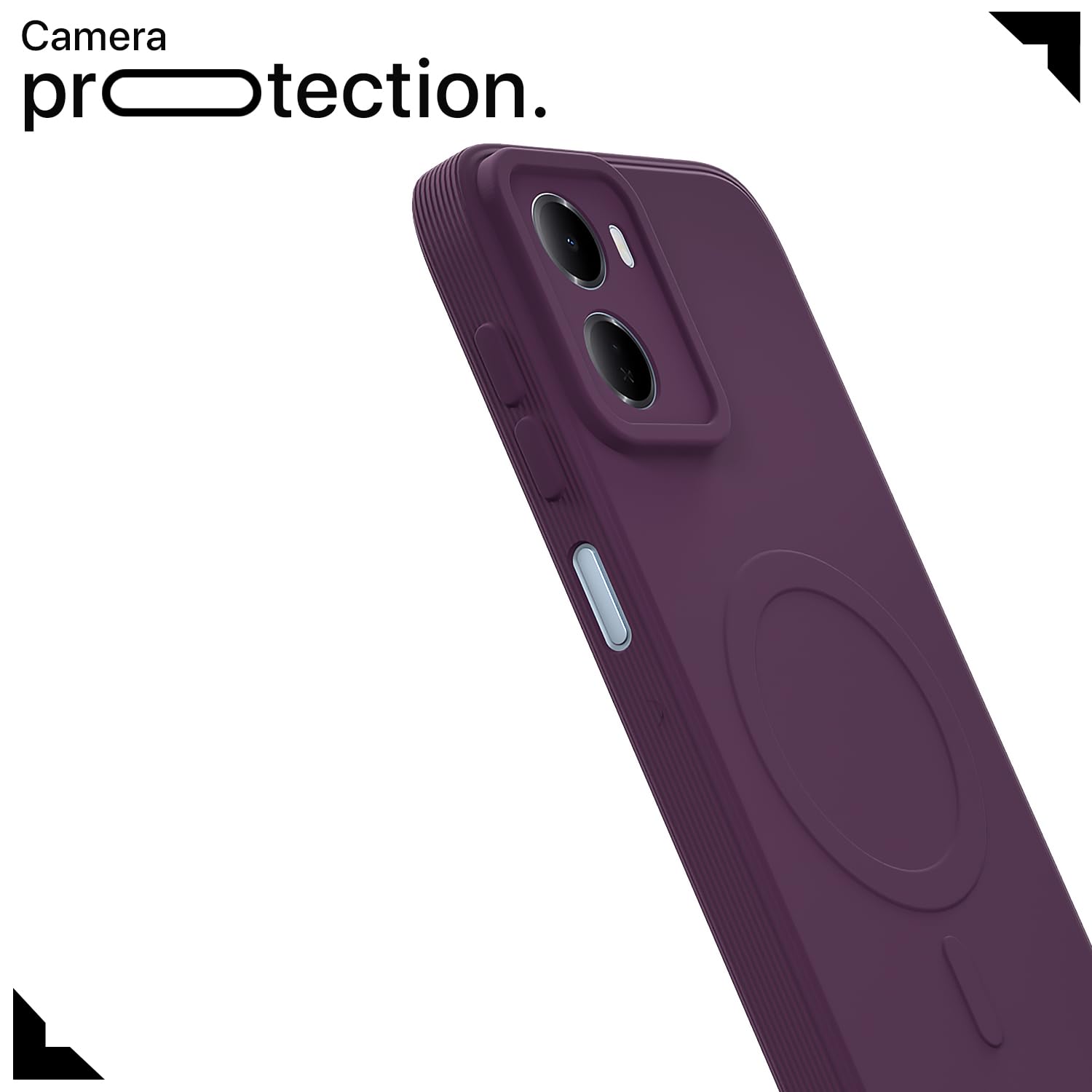 Redmi 15A 5G mobile back cover in purple by Pikkme – photo 5