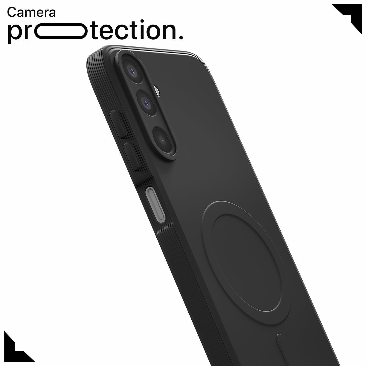 Pikkme black mobile back cover for Samsung M17/A17/F17 5G – photo 5