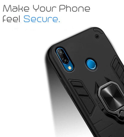 Honor P20 Lite mobile cover in black by Pikkme – photo 6