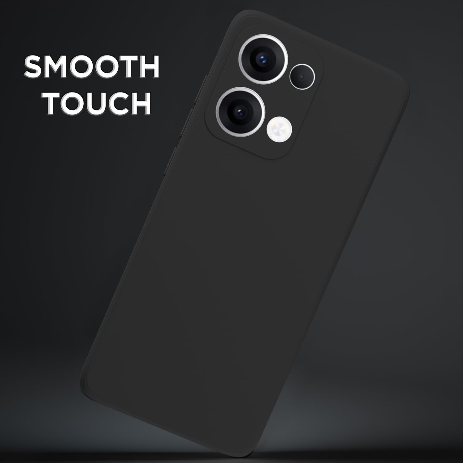 Black mobile back cover for OPPO Reno 13 5G – Pikkme – photo 7