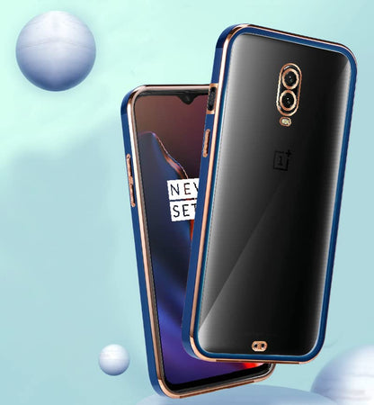 OnePlus 6T Chrome phone cover in blue by Pikkme – photo 6