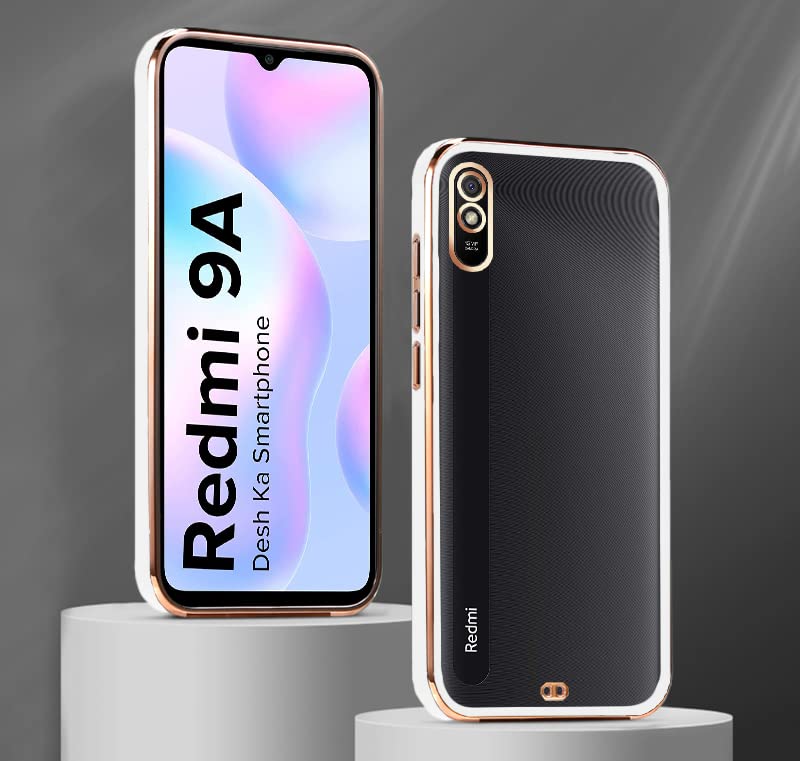 Redmi 9A/9i/9A Sport Chrome back cover in white by Pikkme – photo 5