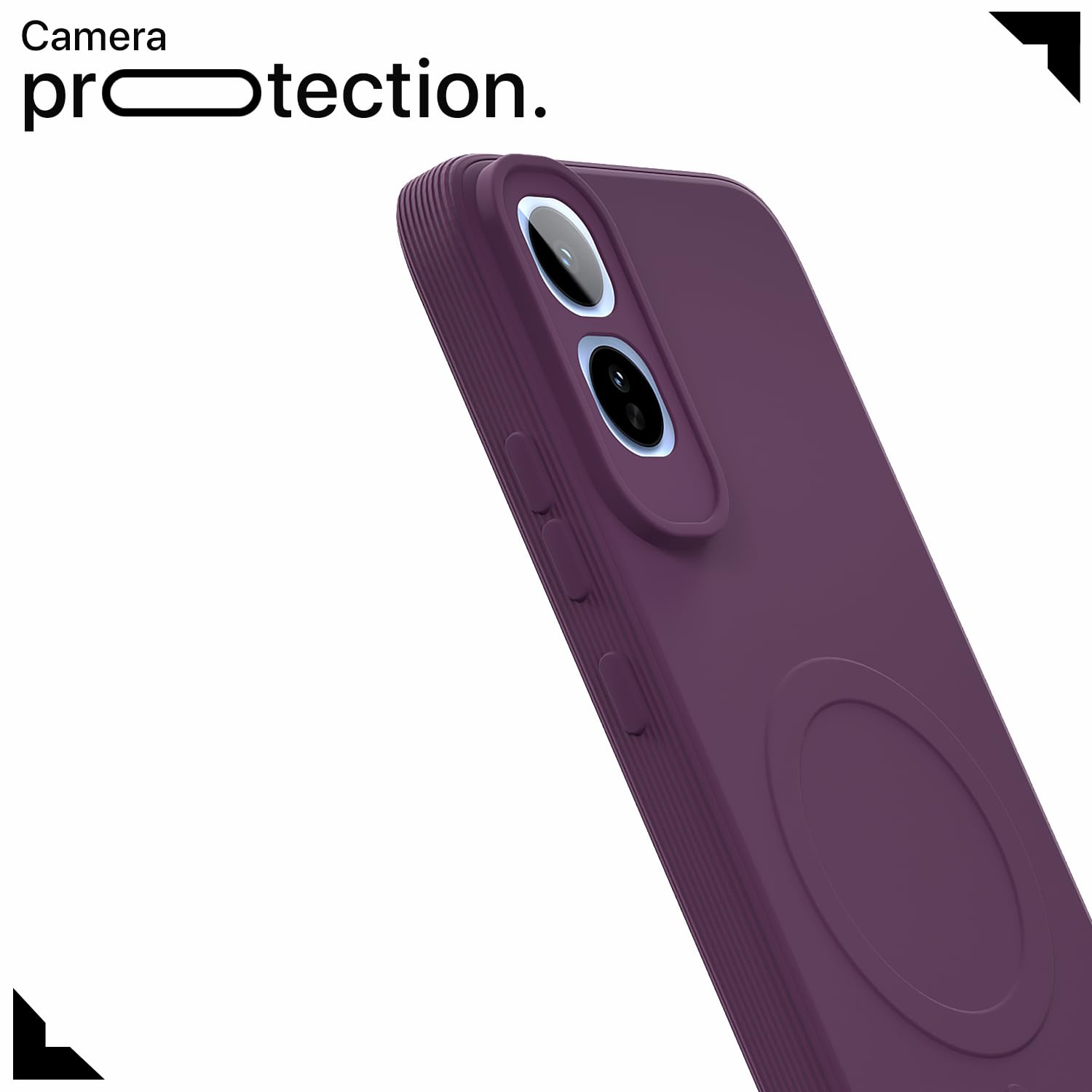 Vivo T5 Pro 5G mobile back cover in purple by Pikkme – photo 5