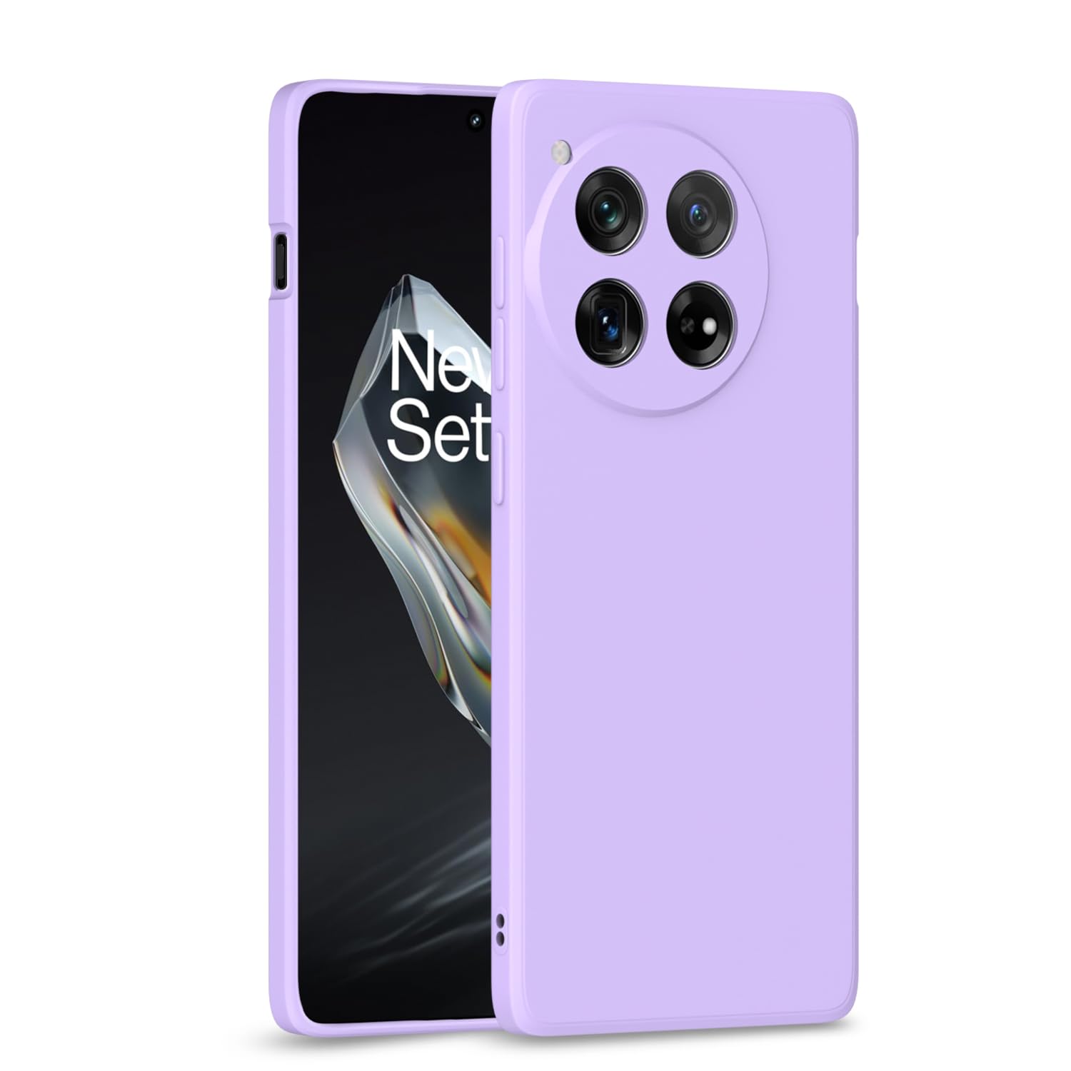 Pikkme purple mobile back cover for OnePlus 12 5G