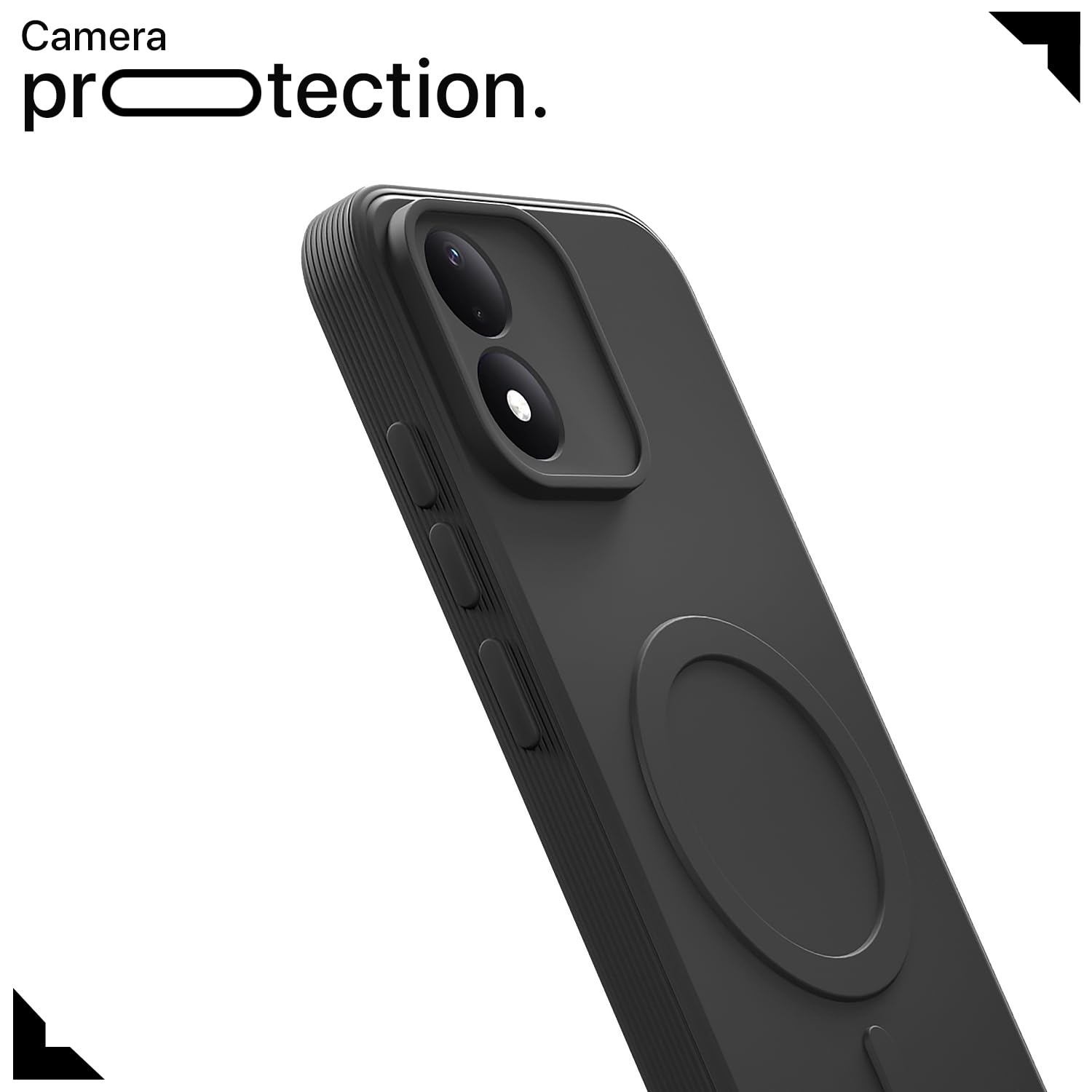 Pikkme black MagSafe mobile cover for Redmi Note 17 5G – photo 5