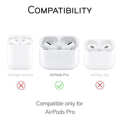 Airpods Pro Armor Case ( Black )