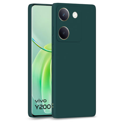 Pikkme Vivo Y200 Pro 5G Matte green mobile back cover