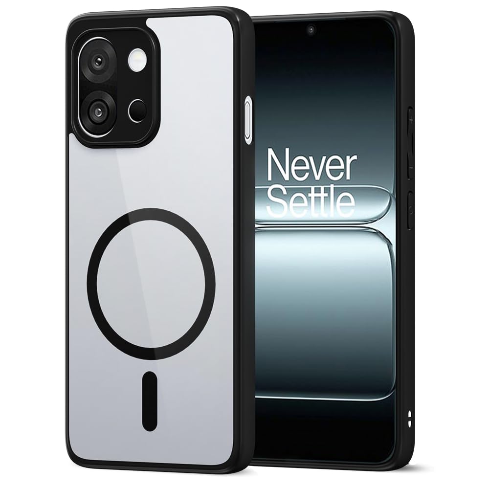 Pikkme OnePlus 13s 5G Eagle 2 Magsafe Back Cover (Black)