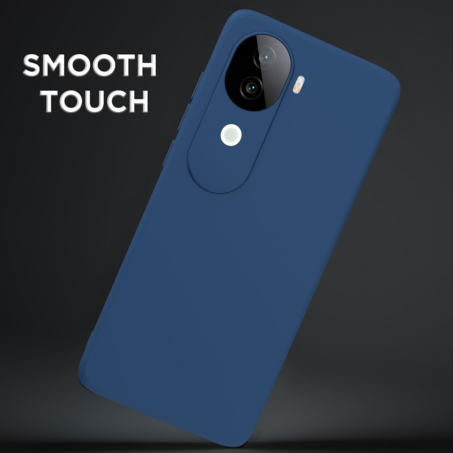 Vivo V40e/iQOO Z9s 5G Matte mobile back cover in blue by Pikkme – photo 7