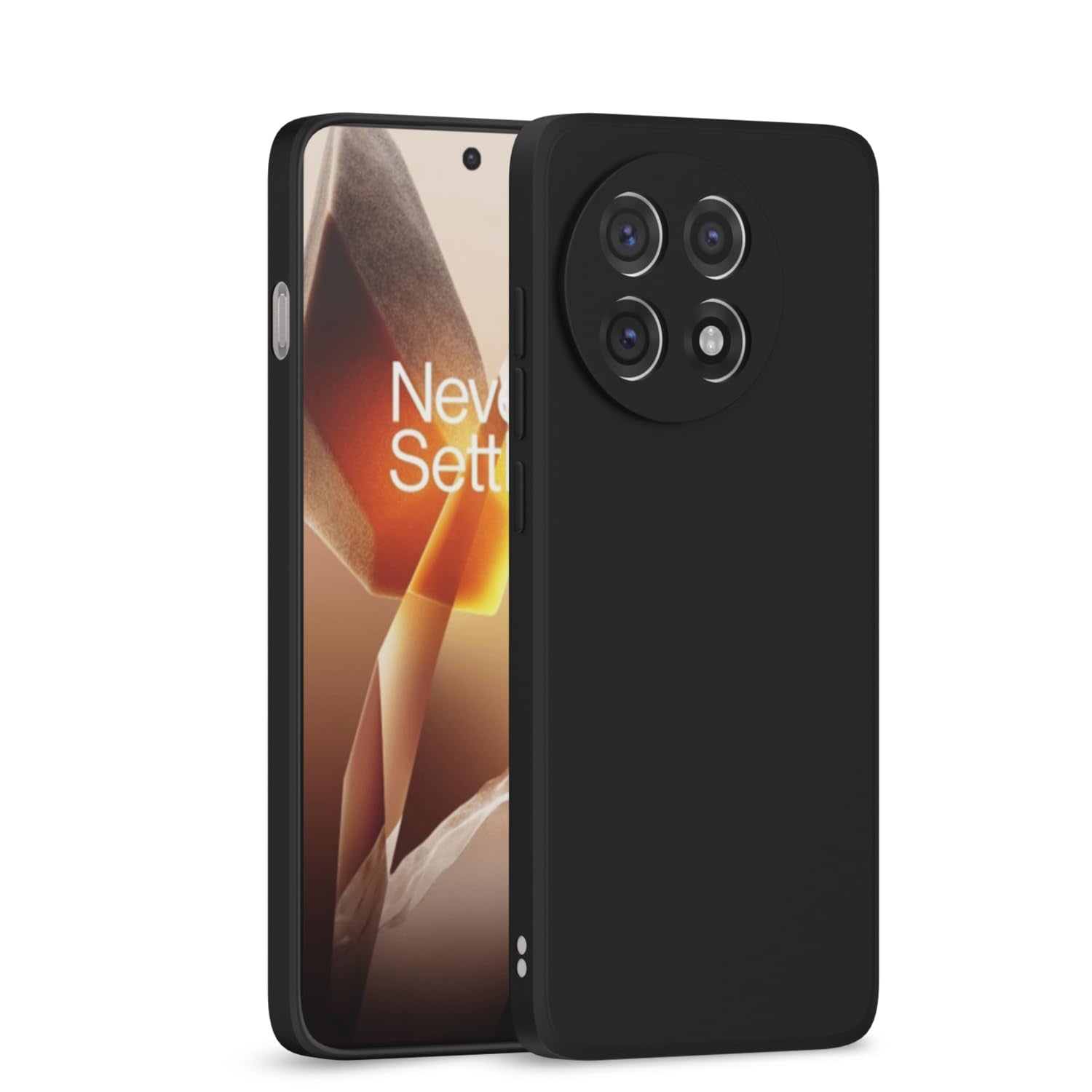 Pikkme OnePlus 13R 5G black mobile cover