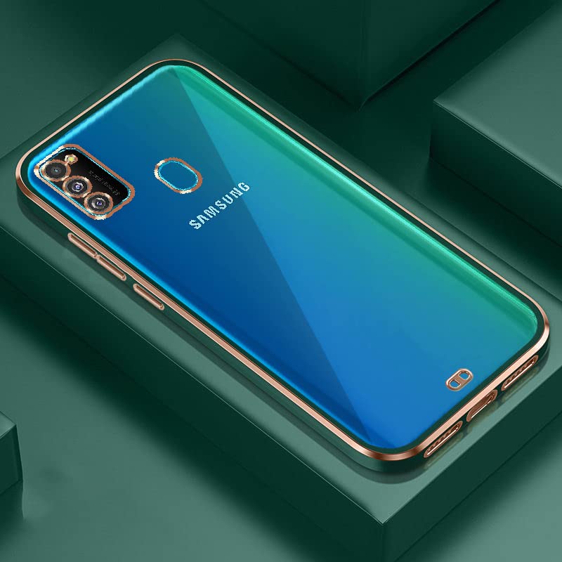 Samsung M30s/M21/M21 (2021) Chrome back cover in green by Pikkme – photo 4