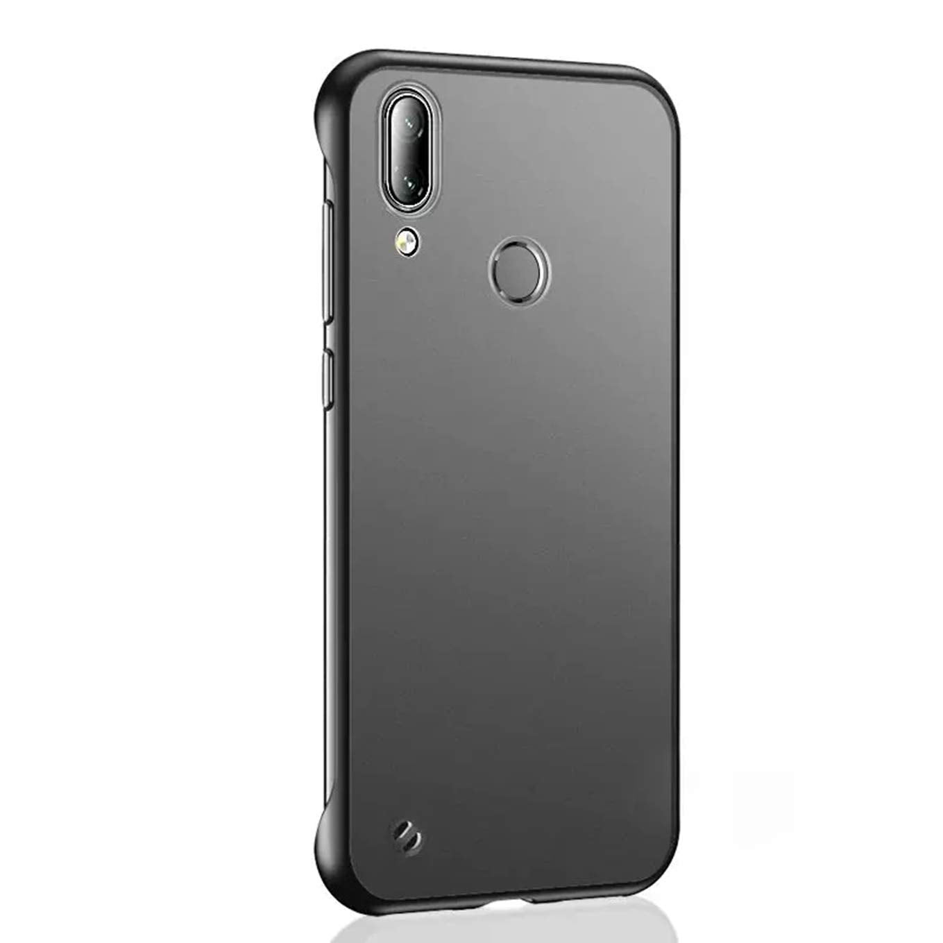 Black Frameless mobile cover for Redmi Note 7/Note 7 Pro/Note 7s – Pikkme