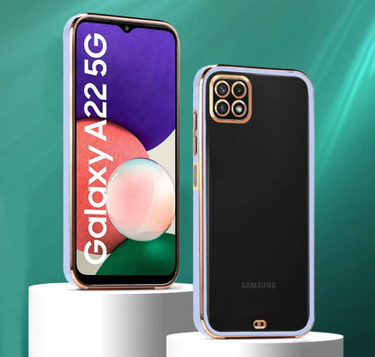 Pikkme Samsung A22/F42 5G Chrome purple phone cover – photo 5
