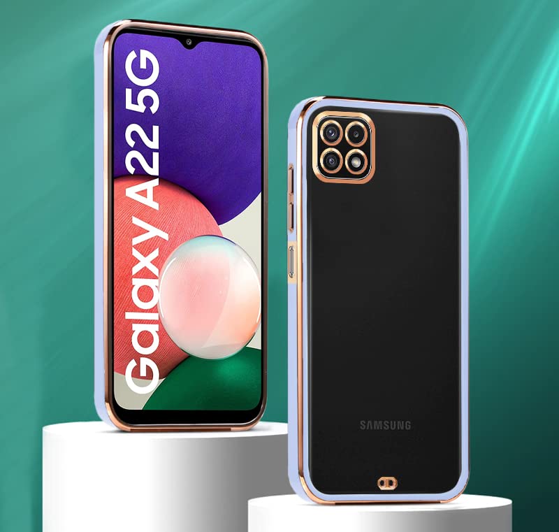 Pikkme Samsung A22/F42 5G Chrome purple phone cover – photo 5
