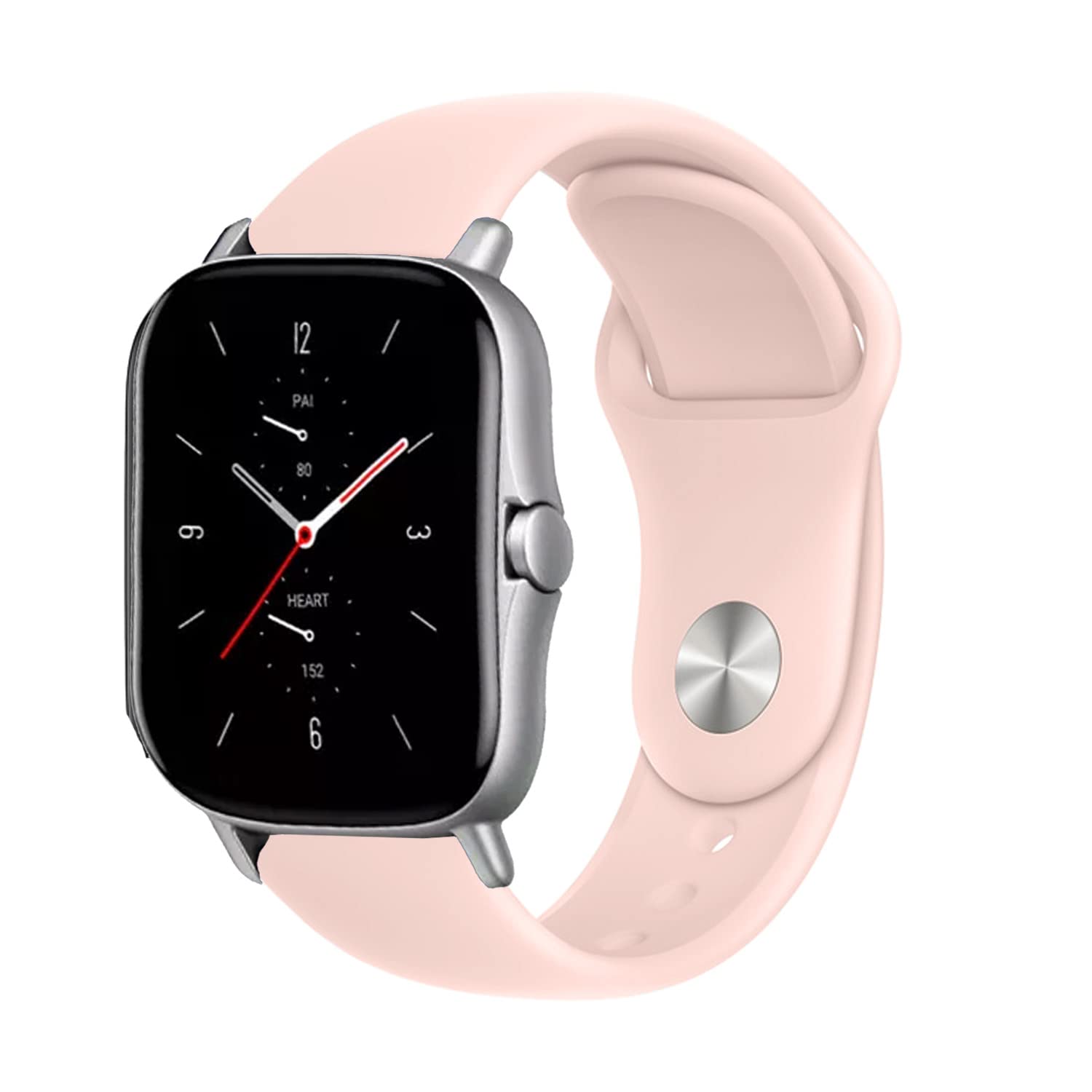 Pikkme Pin Button Watch Band Strap (Baby Pink)