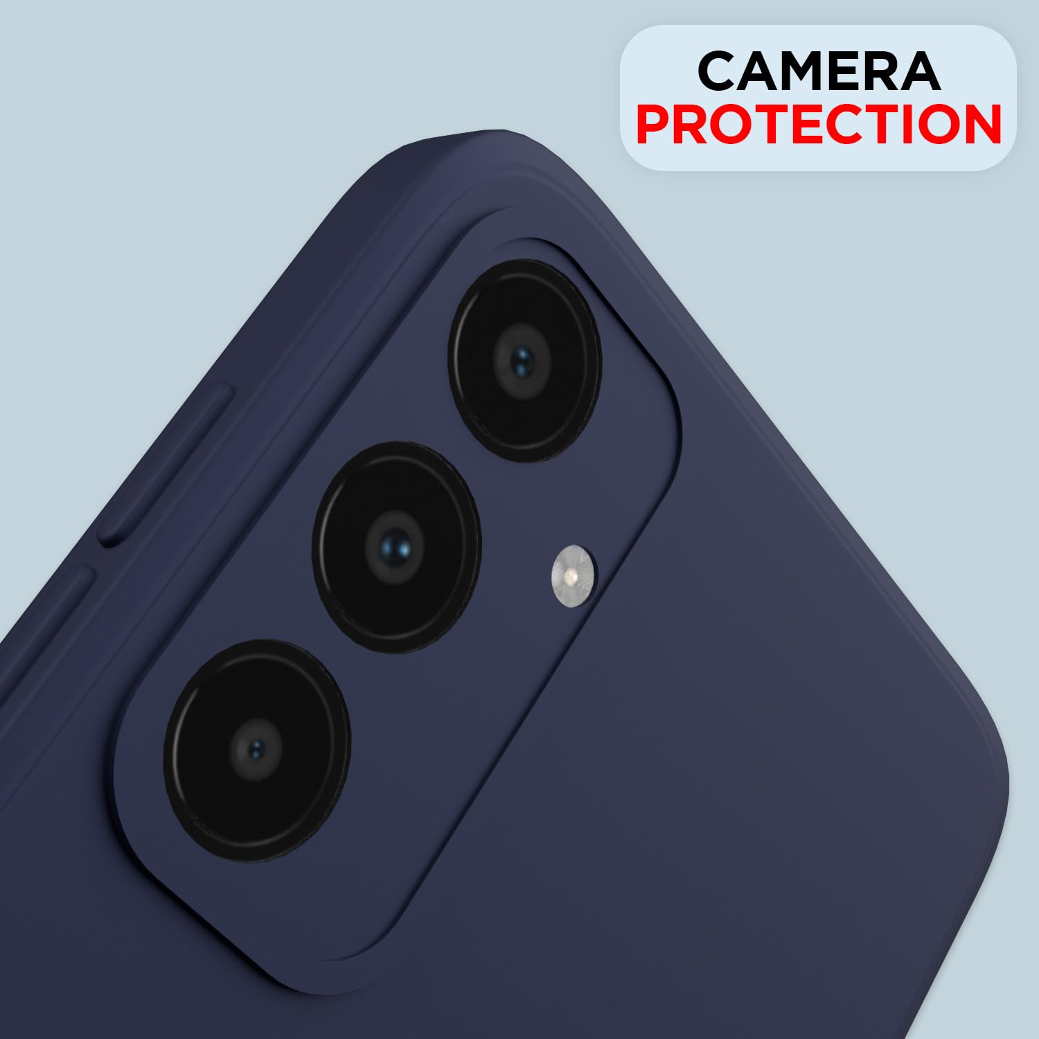 Pikkme blue Matte back cover for Samsung A25 5G – photo 5