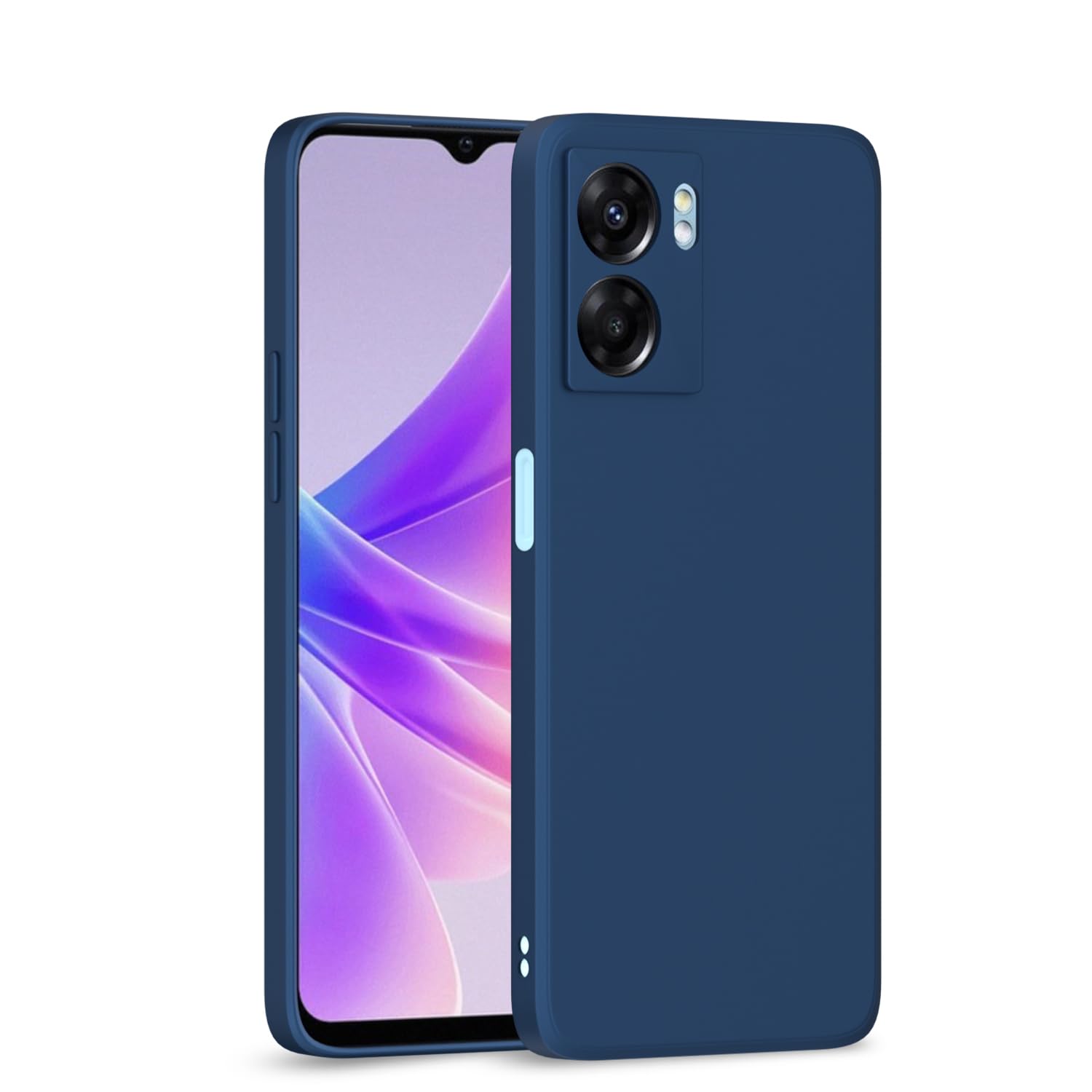 Pikkme  Oppo K10 5G  Liquid Silicone Back Cover - Blue