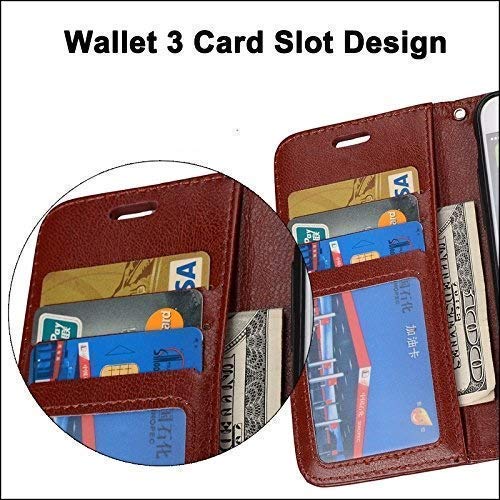 Pikkme Oppo A1K Vintage Flip Cover (Brown)