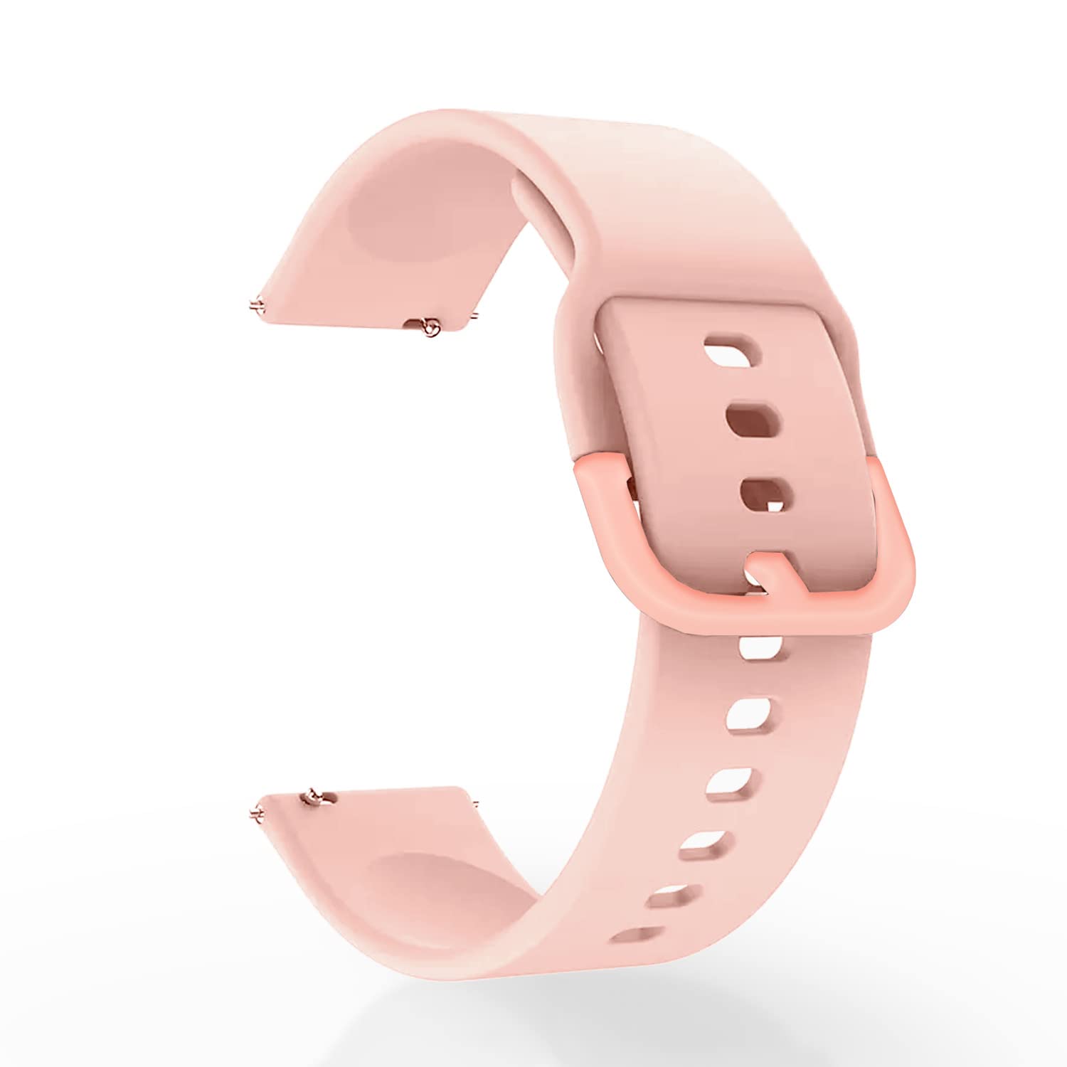 Pikkme Silicone Watch Strap Compatible (Baby Pink) – photo 2
