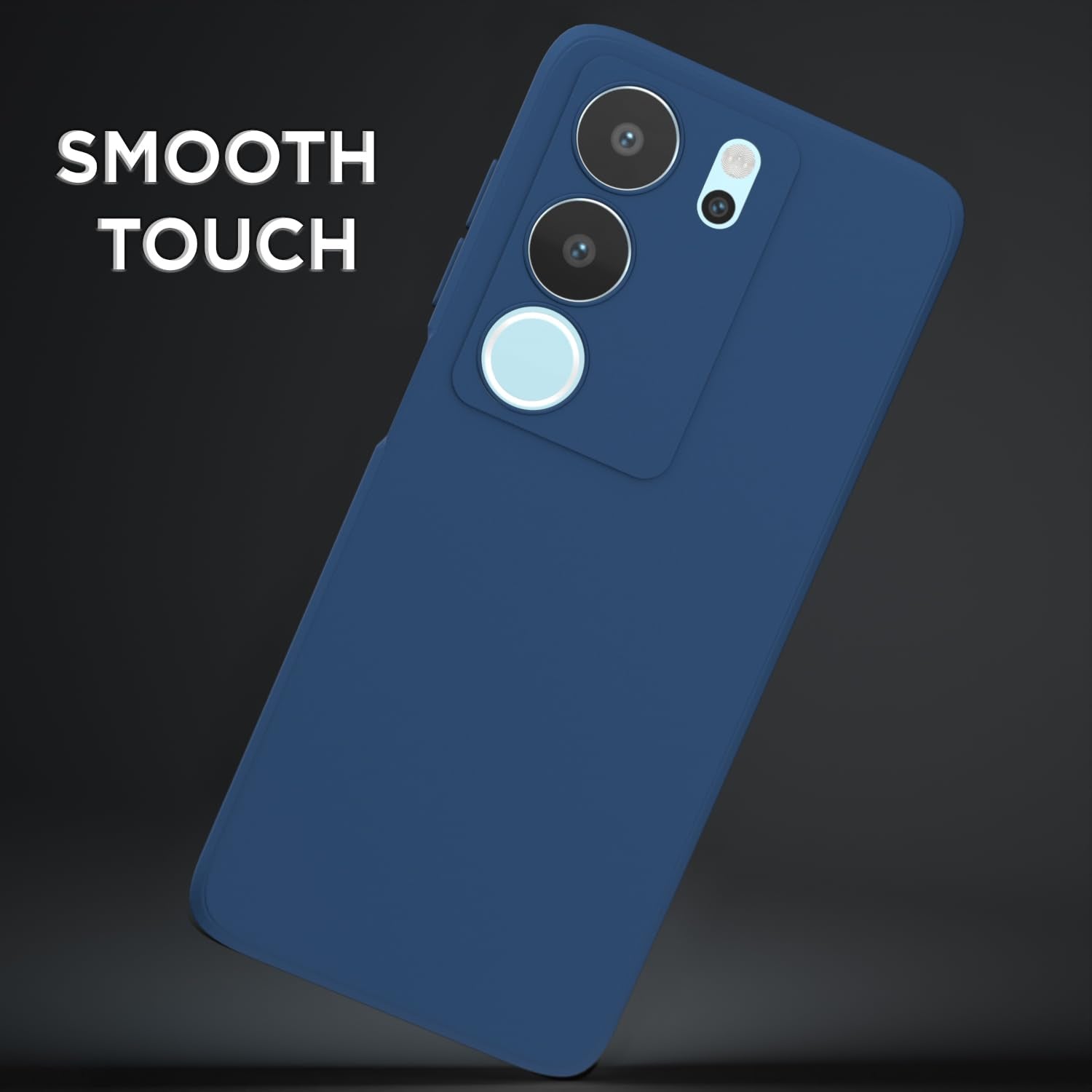 Blue Matte mobile back cover for Vivo Y29 5G/Y19s – Pikkme – photo 7