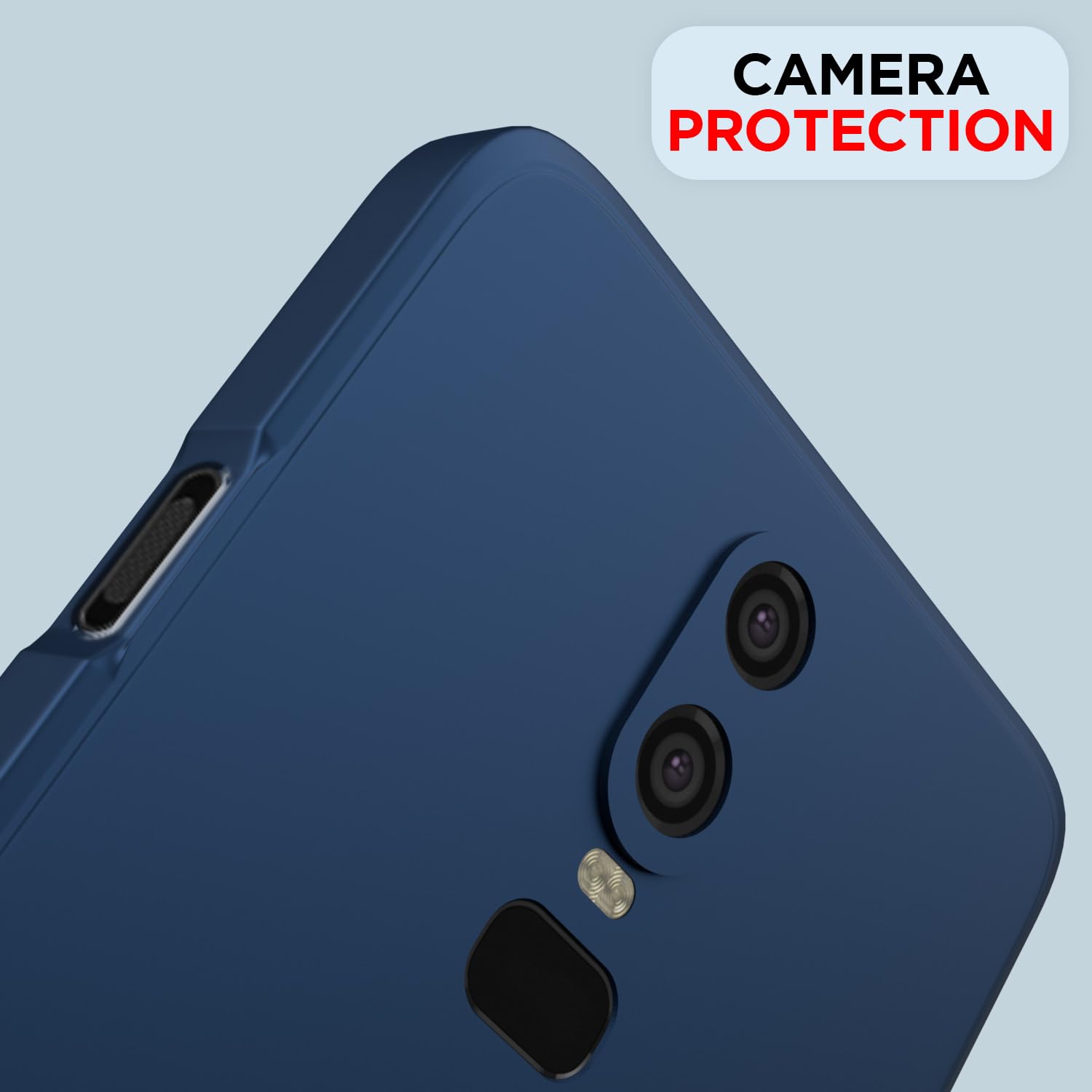 Pikkme blue mobile back cover for OnePlus 6 – photo 5