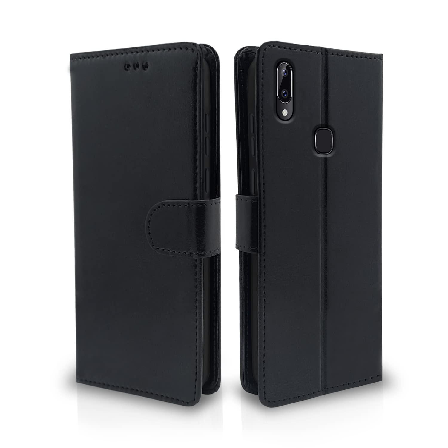 Pikkme Vivo Y83 Pro black wallet flip cover