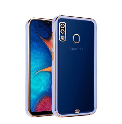 Pikkme Samsung A20/A30 Chrome purple phone cover