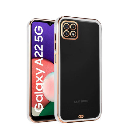 Pikkme Samsung A22/F42 5G white phone cover