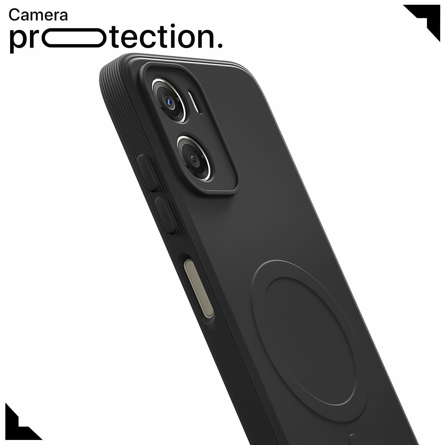 Pikkme Moto G06 Power MagSafe black phone cover – photo 5