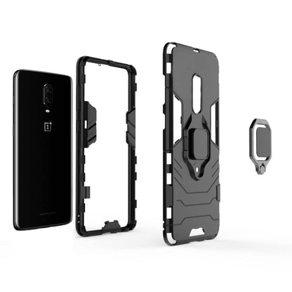 Pikkme Oneplus 7 D5 Tough Armor Back Cover | Black